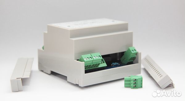 DMX сплиттер-усилитель 8 выходов на DIN рейку