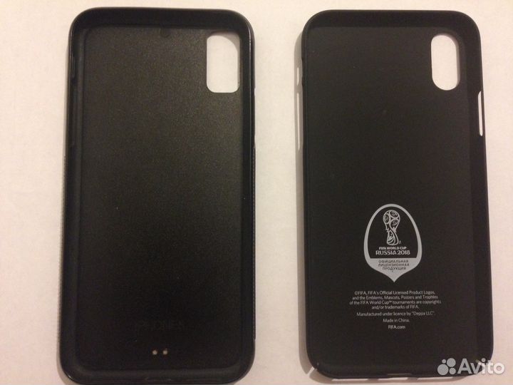 Продаю 2 чехла на iPhone X fifa World Cup