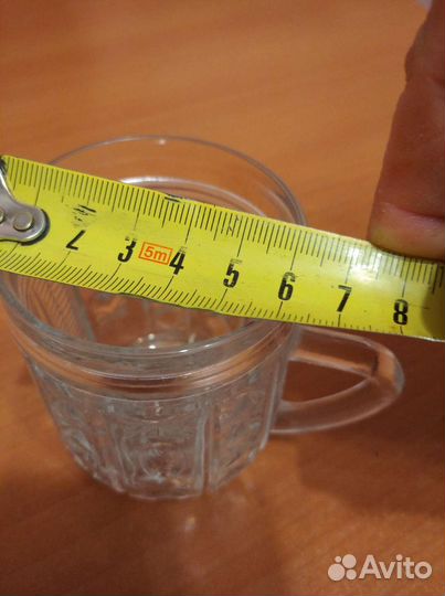 Кружки СССР маленькие. Стекло