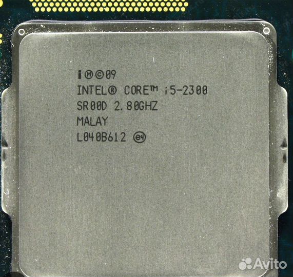 Процессор intel core i5 2300