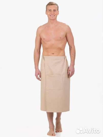 Полотенце (Килт) мужской для бани и сауны, для дом