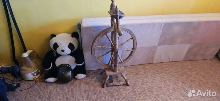 Прялка деревянная старинная