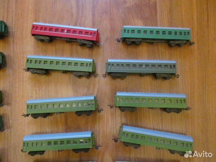 Железная дорога не Piko, TT 12 мм, модели вагонов