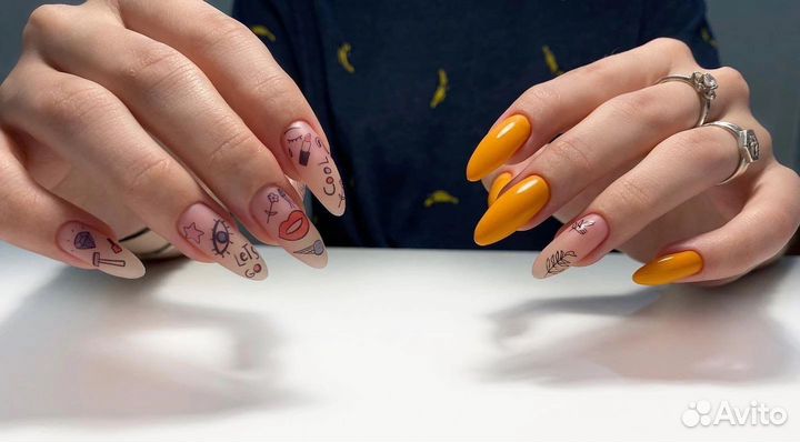 Маникюр с покрытием