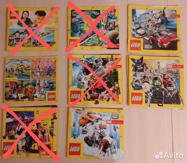 Lego каталоги и инструкции