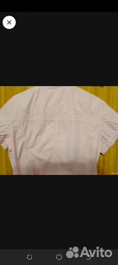 Блузка наряднаяс пояском L