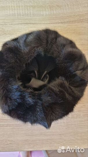 Шапка норковая берет