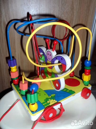 Деревянные развивающие игрушки