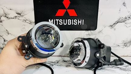 Лазерные противотуманки Mitsubishi Outlander Lux