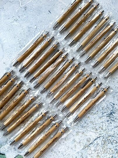 Ручки из дерева с гравировкой