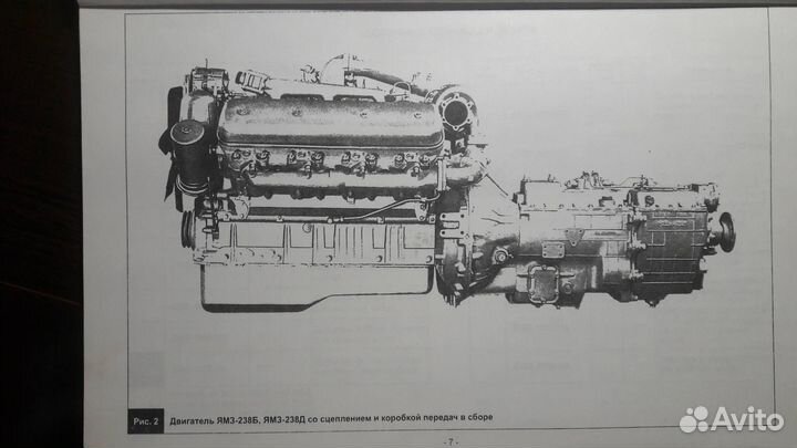 Двигатели с кпп ямз-238Б, 238Д каталог деталей