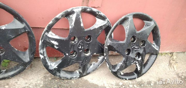 Колпаки 3шт R15 hyundai