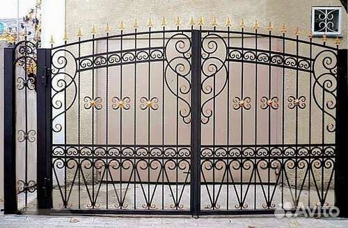 Ворота кованые распашные