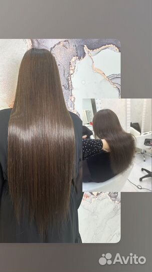 Наращивание волос, капсуляция