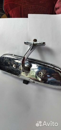 Зеркало заднего вида салонное хром