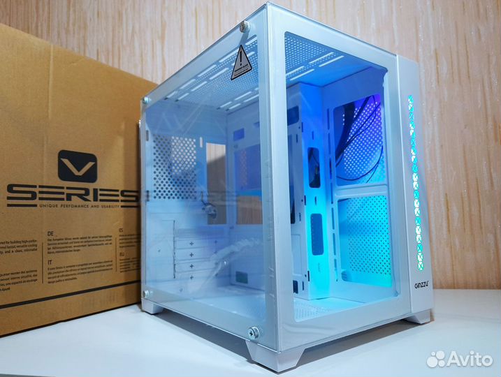 Новый Игровой Корпус Для Пк Куб Ginzzu Gaming mATX