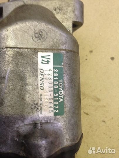 Стартер на ленд крузер 200 1vd-ftv 28100-51072