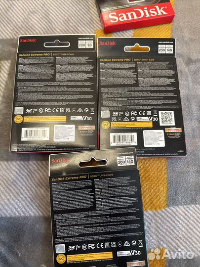 SanDisk Extreme pro 64,128,256,512 гб