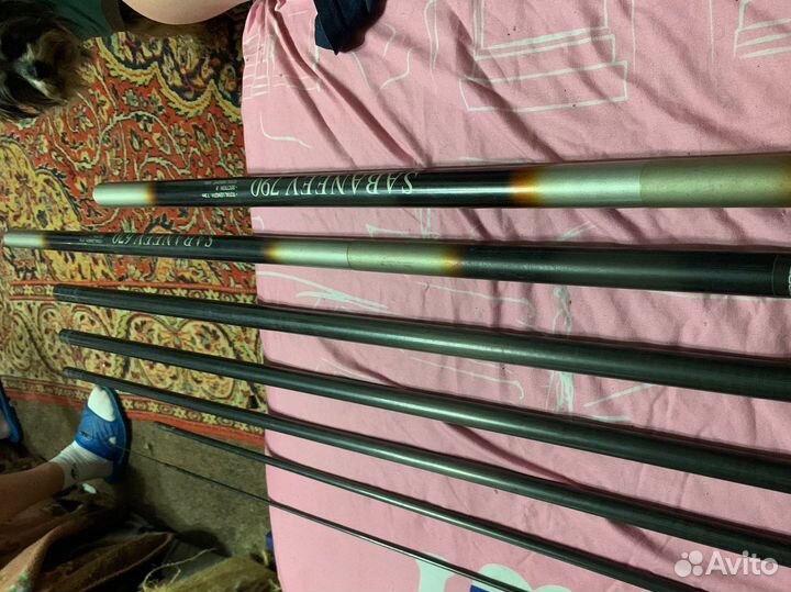 Удилище Sabaneev 7,9-6,7 метров