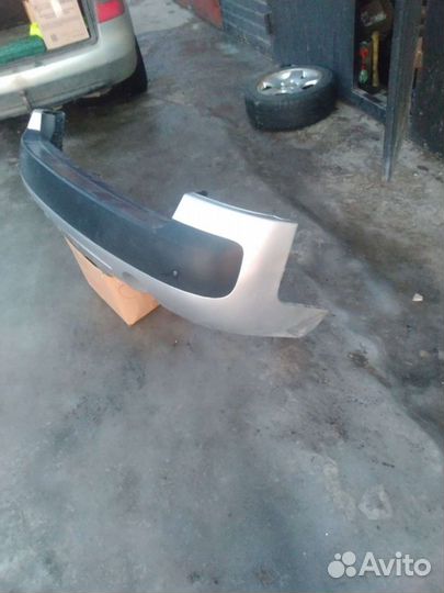 Бампер задний Ауди А6 алроуд