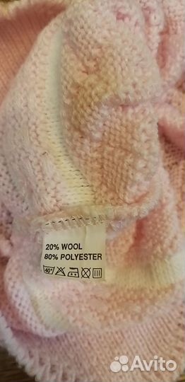 Шапка для девочки 1 год