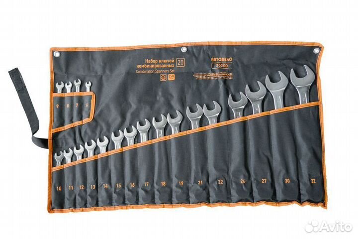 Набор ключей комбинированных 20 шт. Автодело 36200