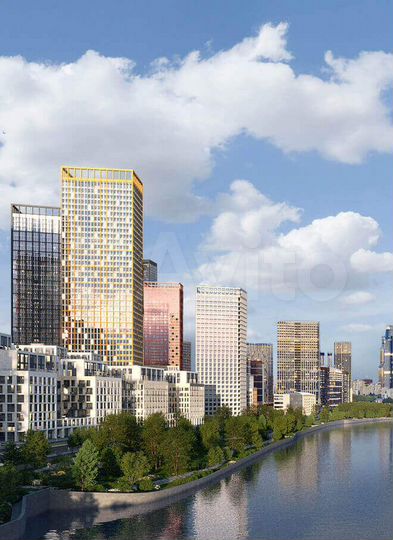 2-к. квартира, 99,3 м², 13/44 эт.