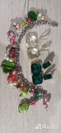 Серьги бижутерия