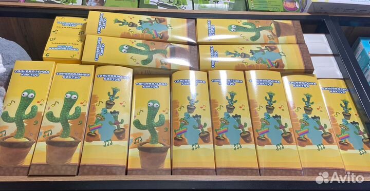 Кактус игрушка