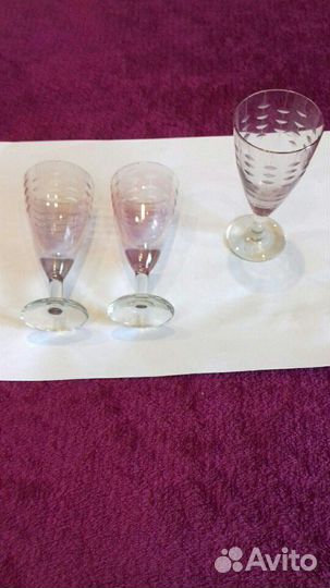 Рюмки и фужеры СССР