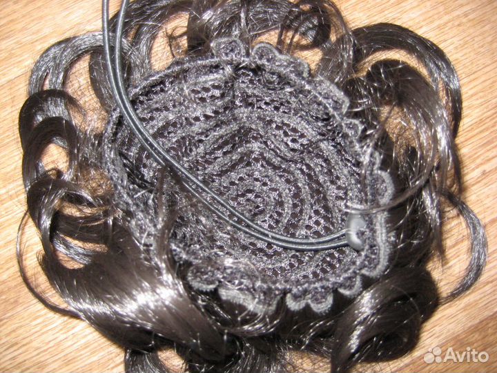 Шиньон на пучок