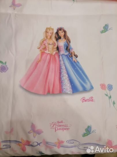 Шторы для девочек - Барби-принцесса