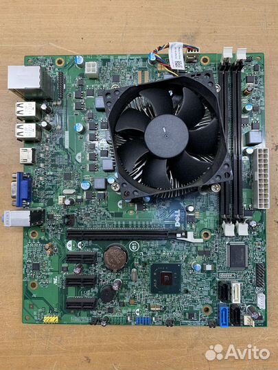 Мат. плата 1155 + процессор Core i3 + Cooler