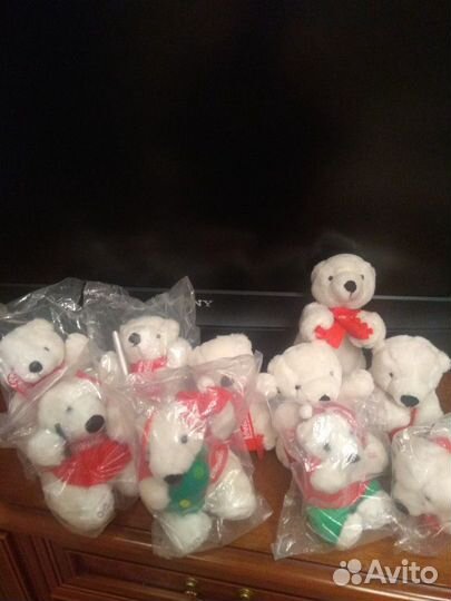 Мишки коллекционные кока-кола