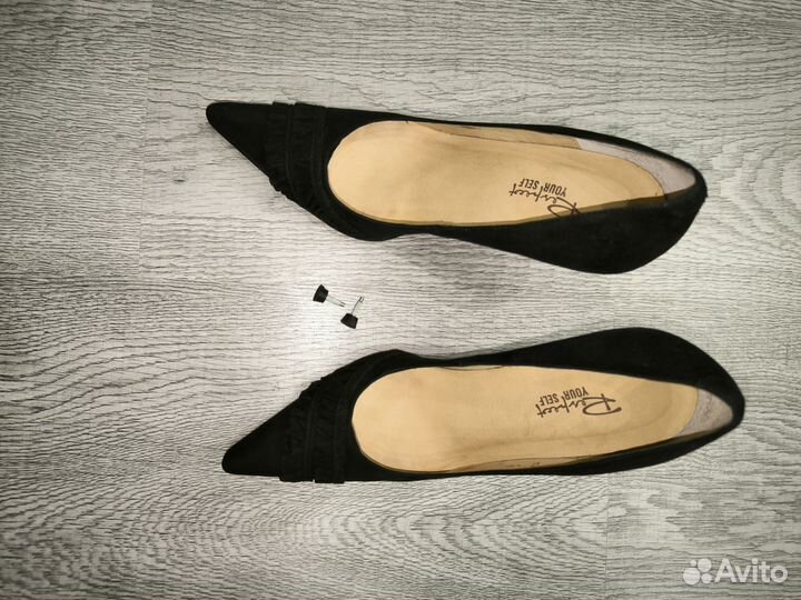 Туфли женские натуральная замша 35 размер
