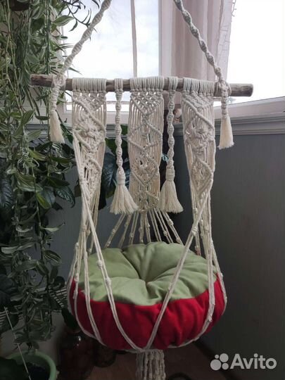 Гамак для кошек подвесной