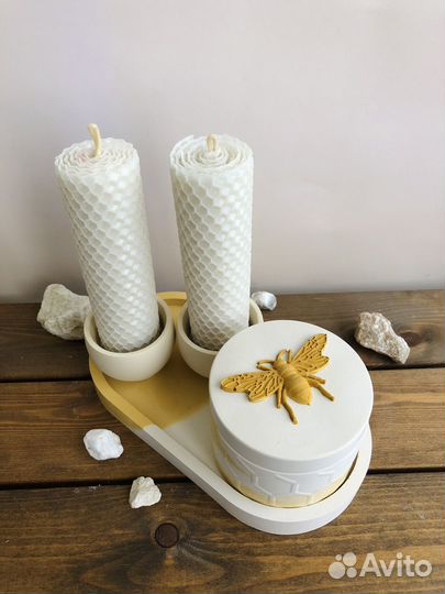 Подарочный набор ароматических свечей