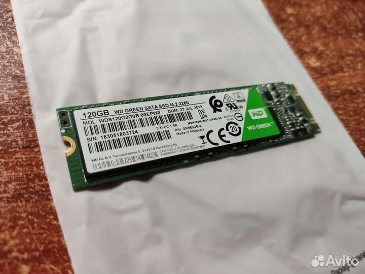 Ssd m2 128gb WD Green