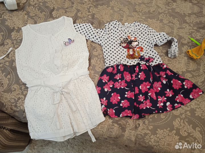 Детские вещи пакетом для девочек