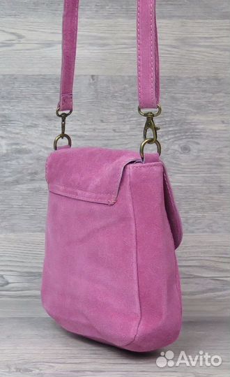 Сумка женская Италия натуральная замша Арт 26681