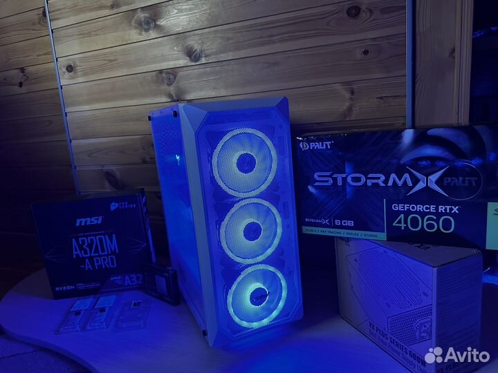 Игровой компьютер для любых игр RTX4060