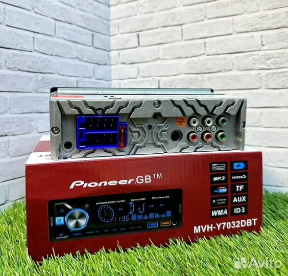 Магнитола Pioneer. GB Bluetooth 1din