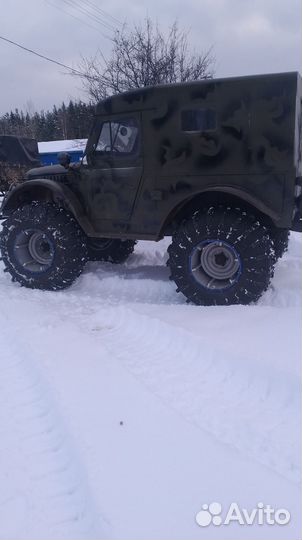 Вездеход на колесах низкого давления