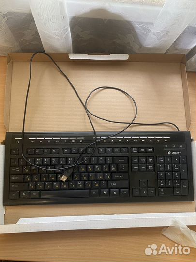 Клавиатура dexp k-204bu
