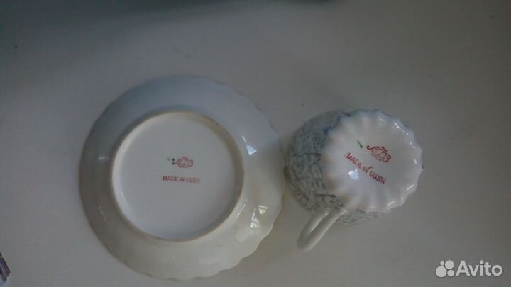 Фарфоровая пара лфз. Made in ussr