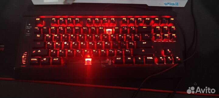 Клавиатура Oklick 930g iron edge