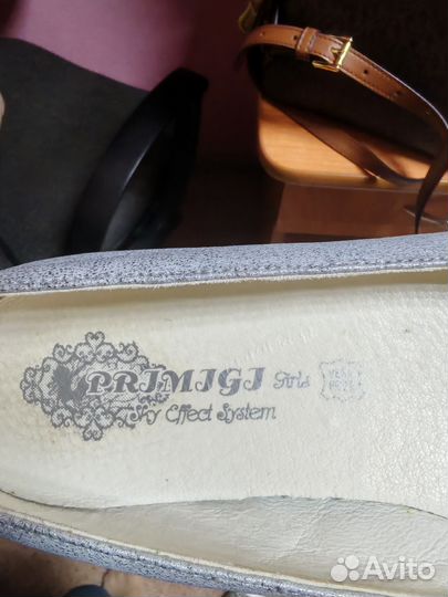 Балетки натуральная кожа