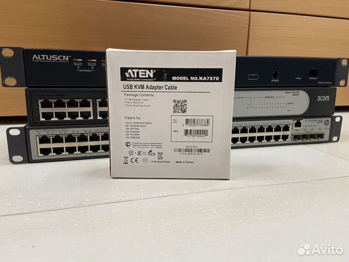 Коммутатор HP блок розеток для шкафа