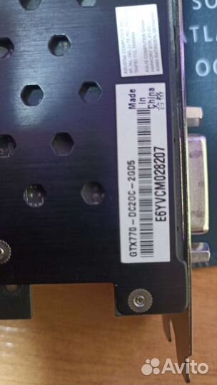 Видеокарта gtx 770