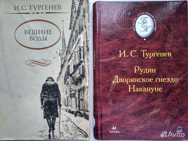 Тургенев: Записки охотника, отцы и дети / Рудин